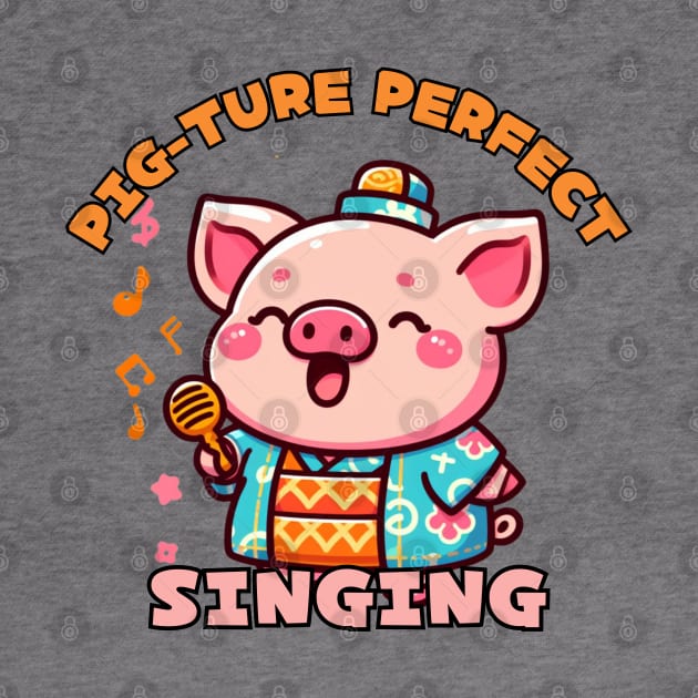 Singing pig by Japanese Fever